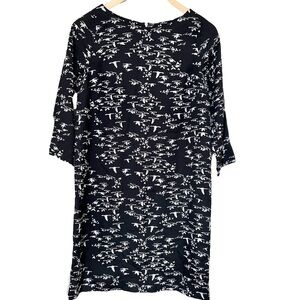 The Limited Women Back dress with white bird print 3/4 length sleeves - Size XS